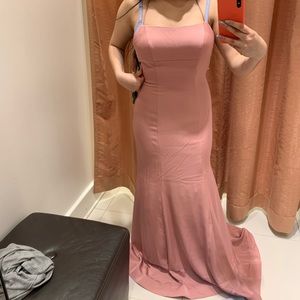 Pink gown